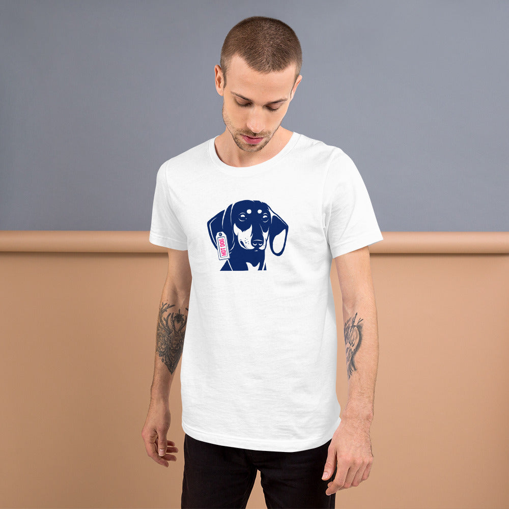 T-shirt with Dachshund Mens