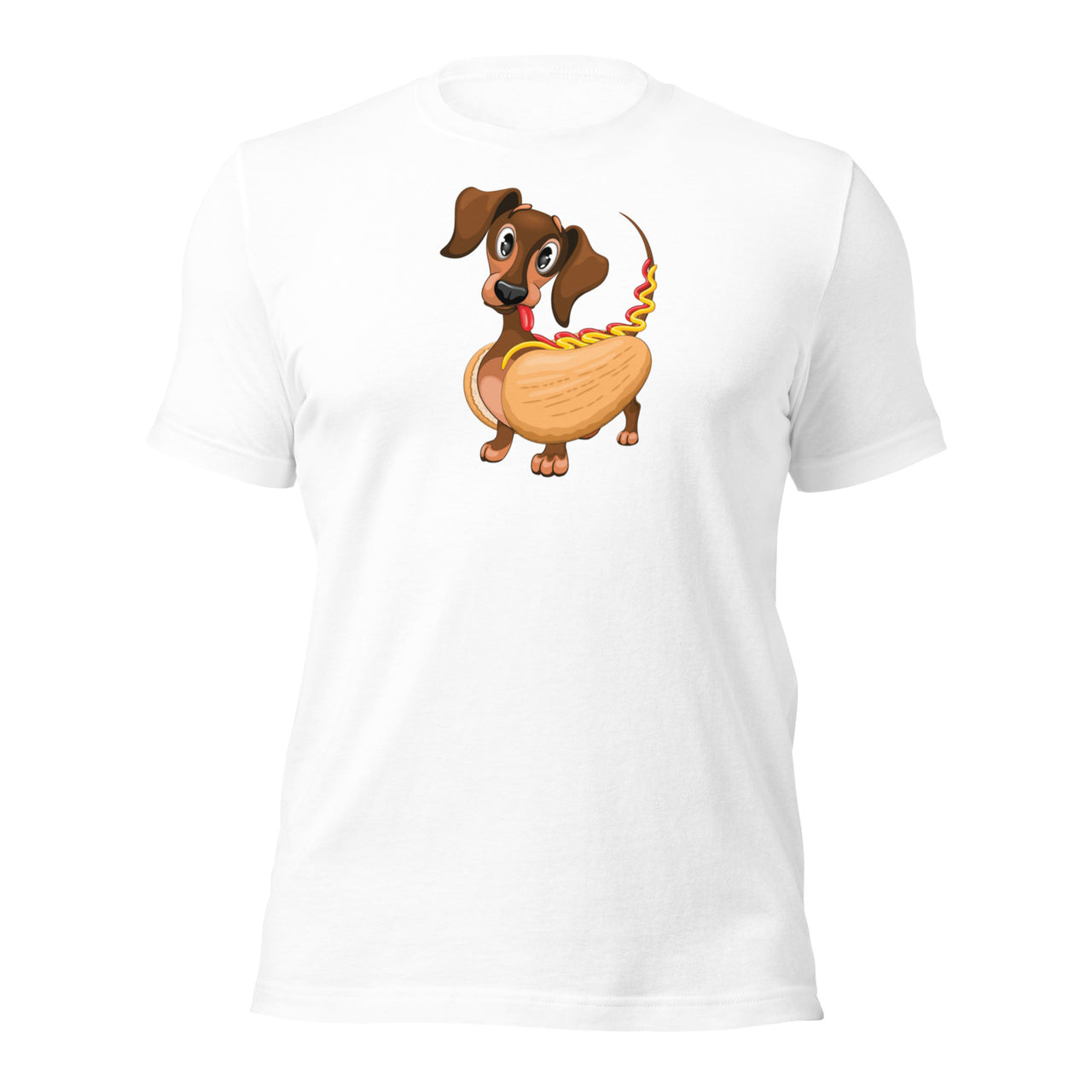 T-shirt Dog Hot Dog 